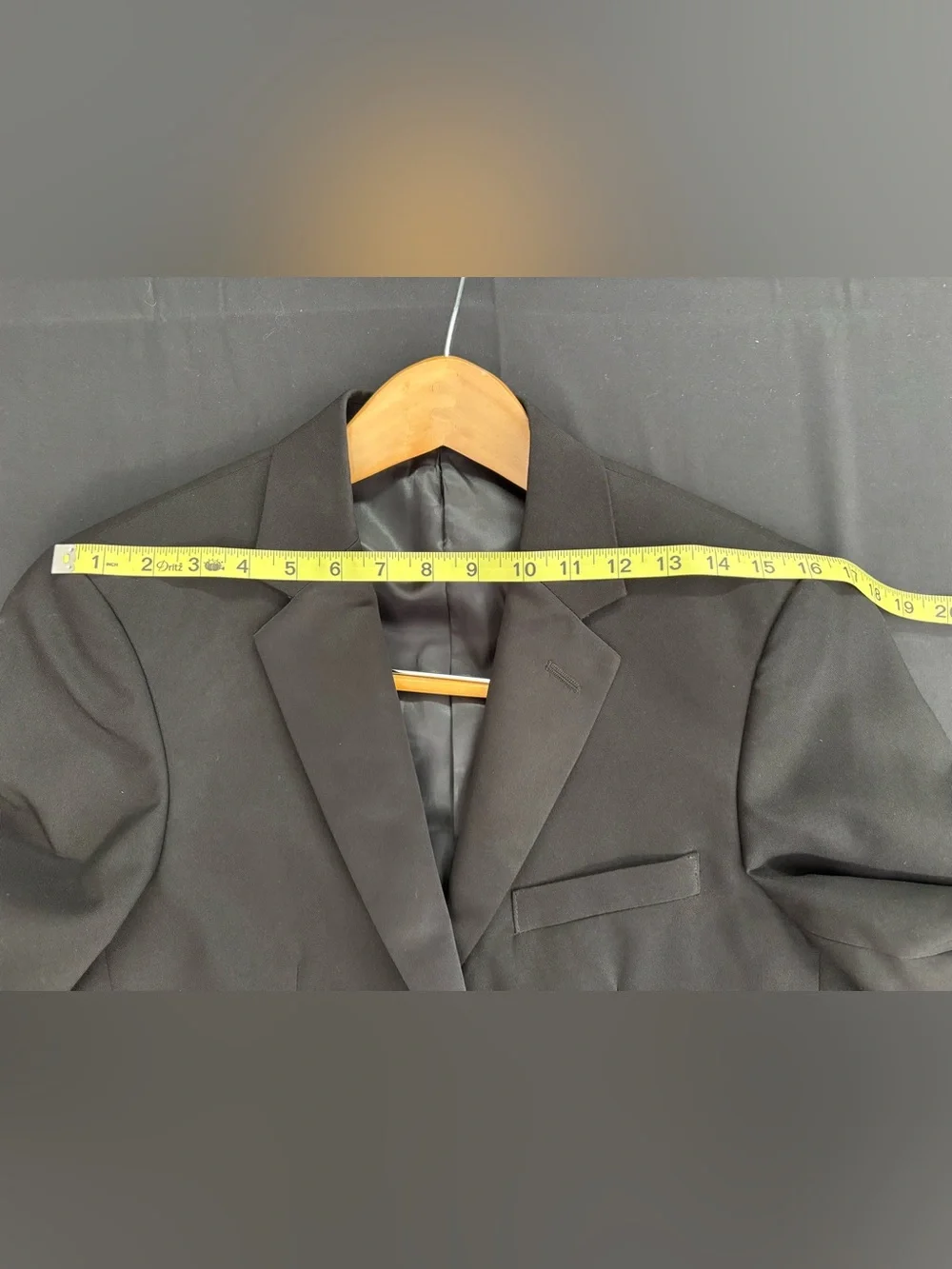 Neil Allyn Formal Collection Black Tuxedo Jacket 34R Slim Fit